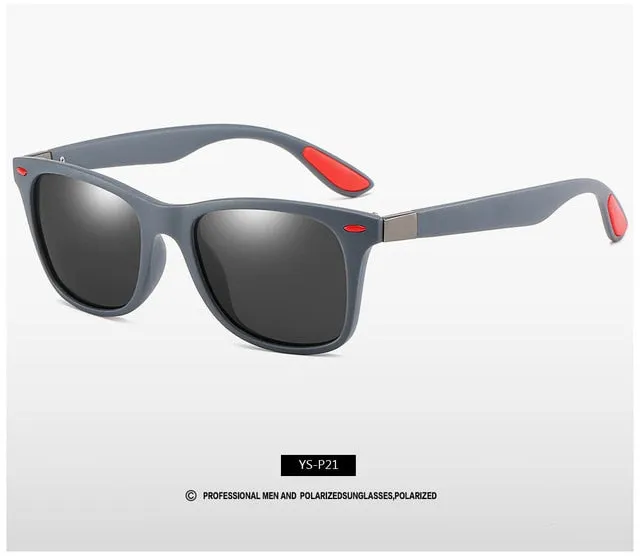 Men Square Frame Sunglasses