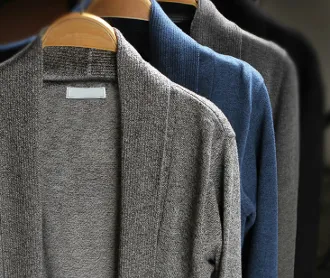 Mens Open Front Cardigan