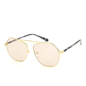 MICHE EYE WEAR POLYGON TRANSPARENT UNISEX SUNGLASSES