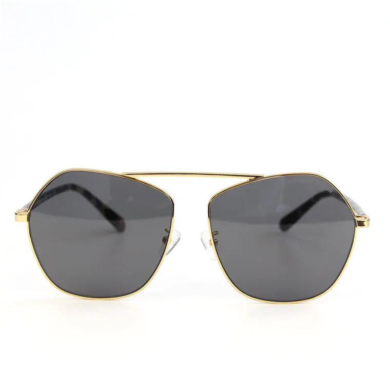 MICHE EYE WEAR POLYGON TRANSPARENT UNISEX SUNGLASSES