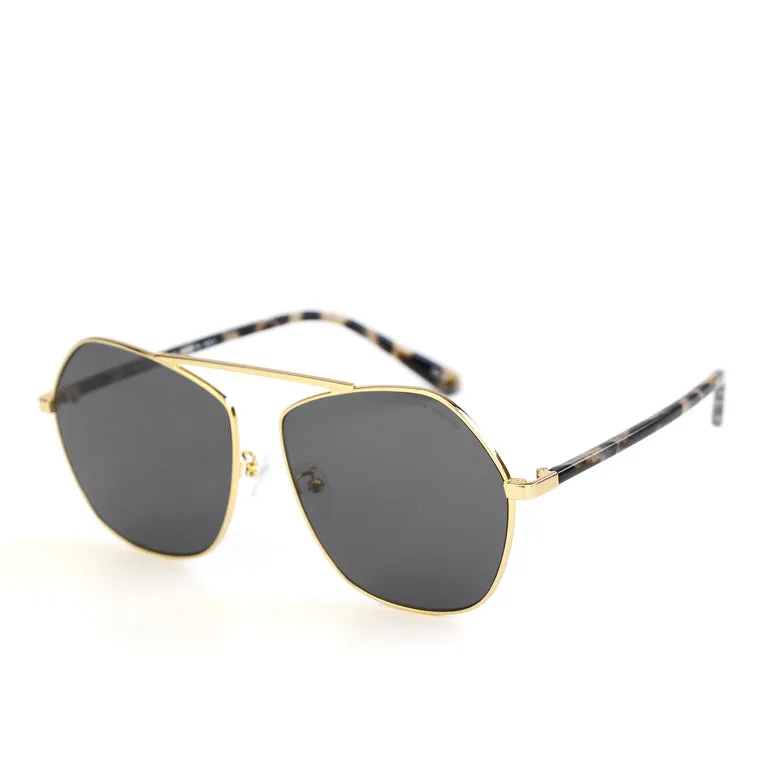 MICHE EYE WEAR POLYGON TRANSPARENT UNISEX SUNGLASSES
