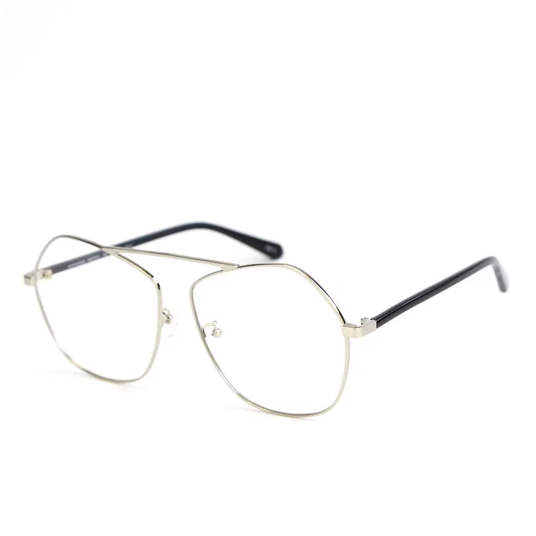 MICHE EYE WEAR POLYGON TRANSPARENT UNISEX SUNGLASSES