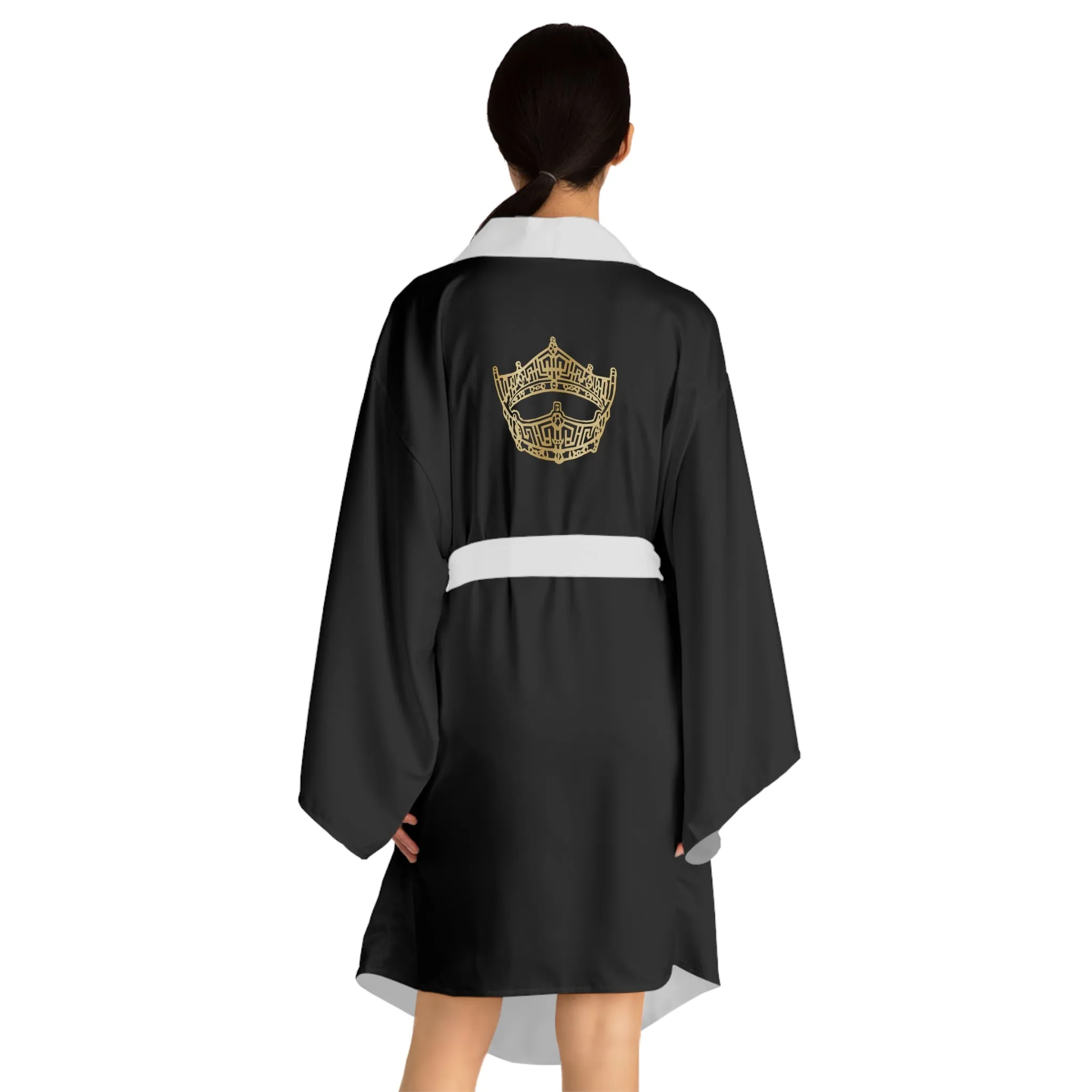 Miss America's Teen Long Sleeve Kimono Robe