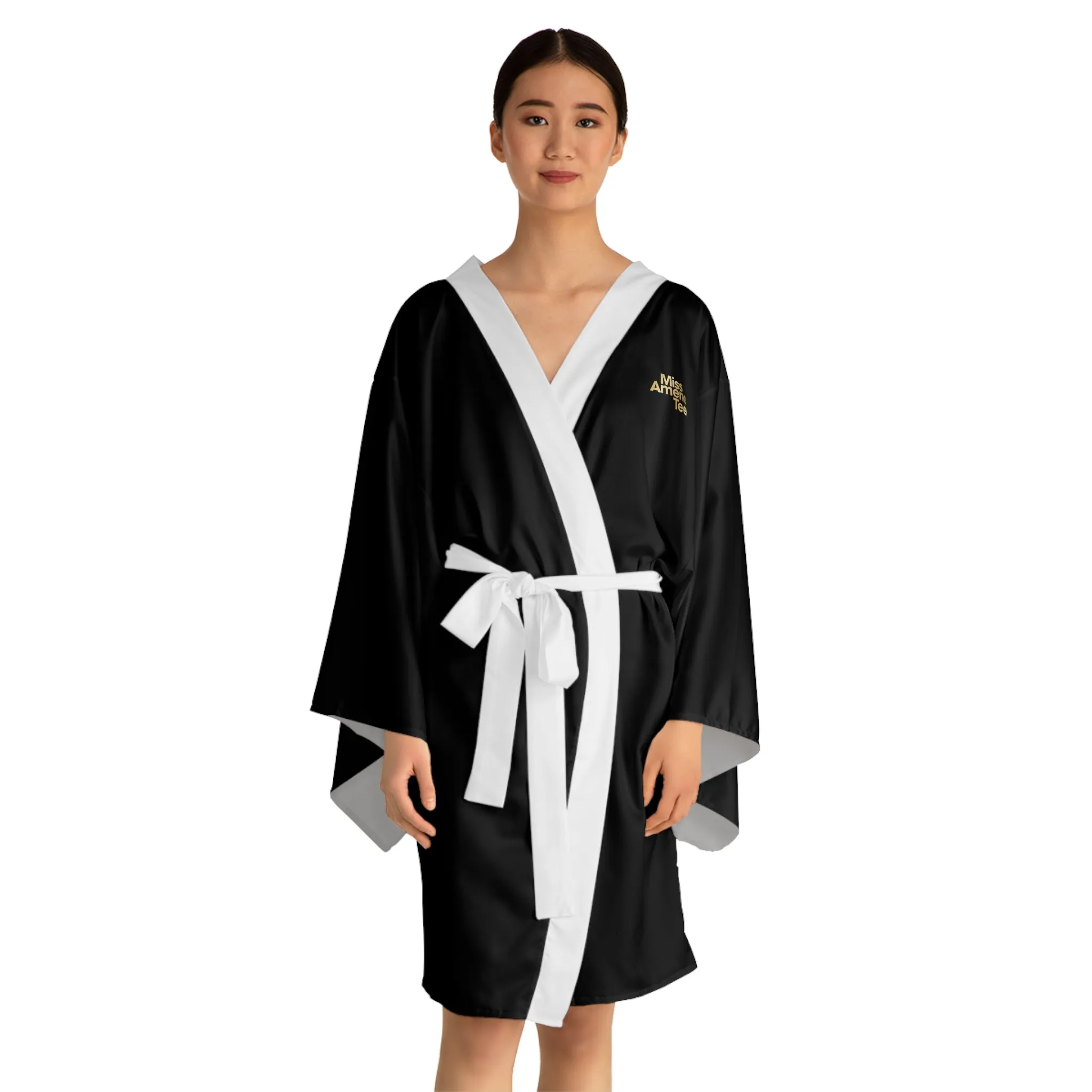 Miss America's Teen Long Sleeve Kimono Robe