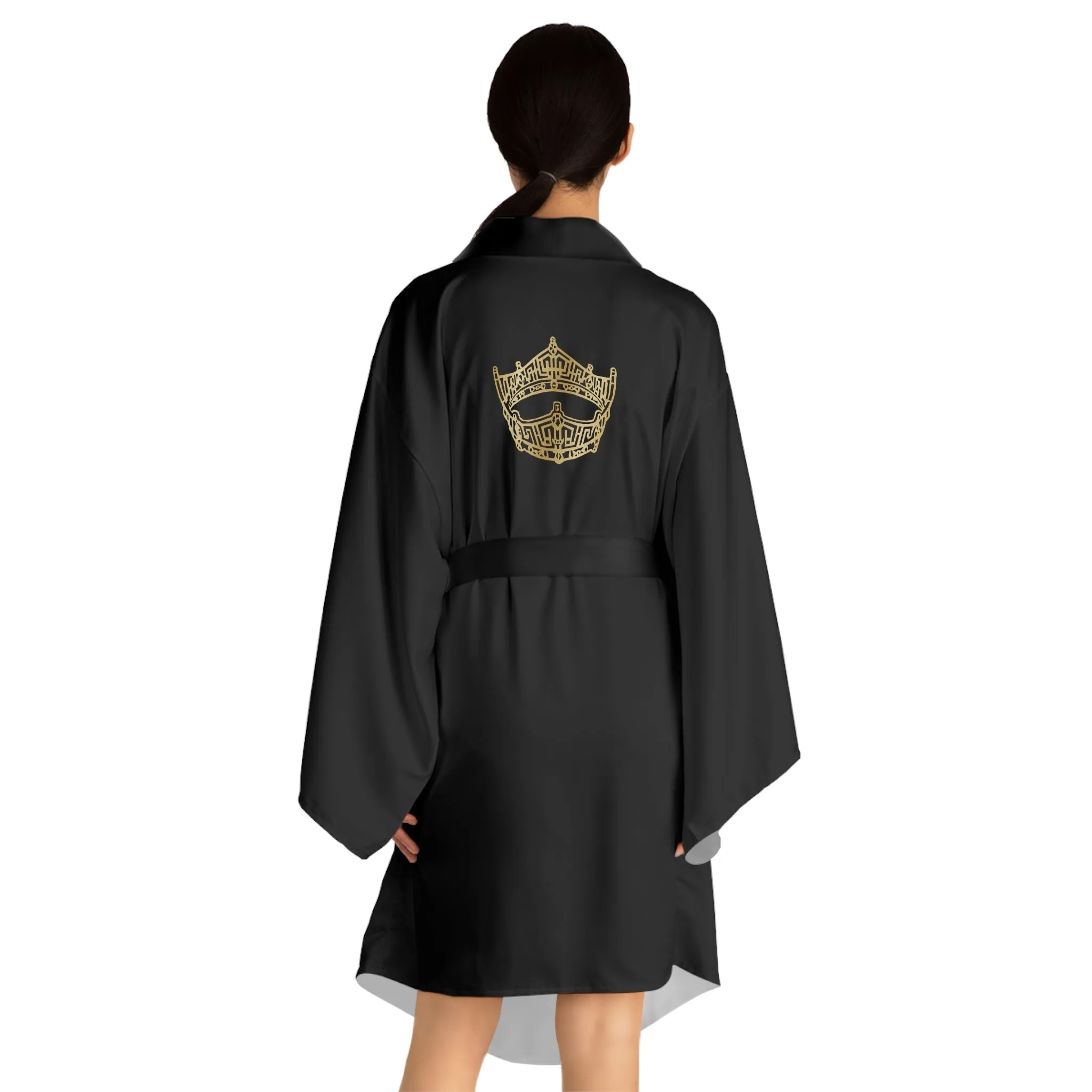Miss America's Teen Long Sleeve Kimono Robe