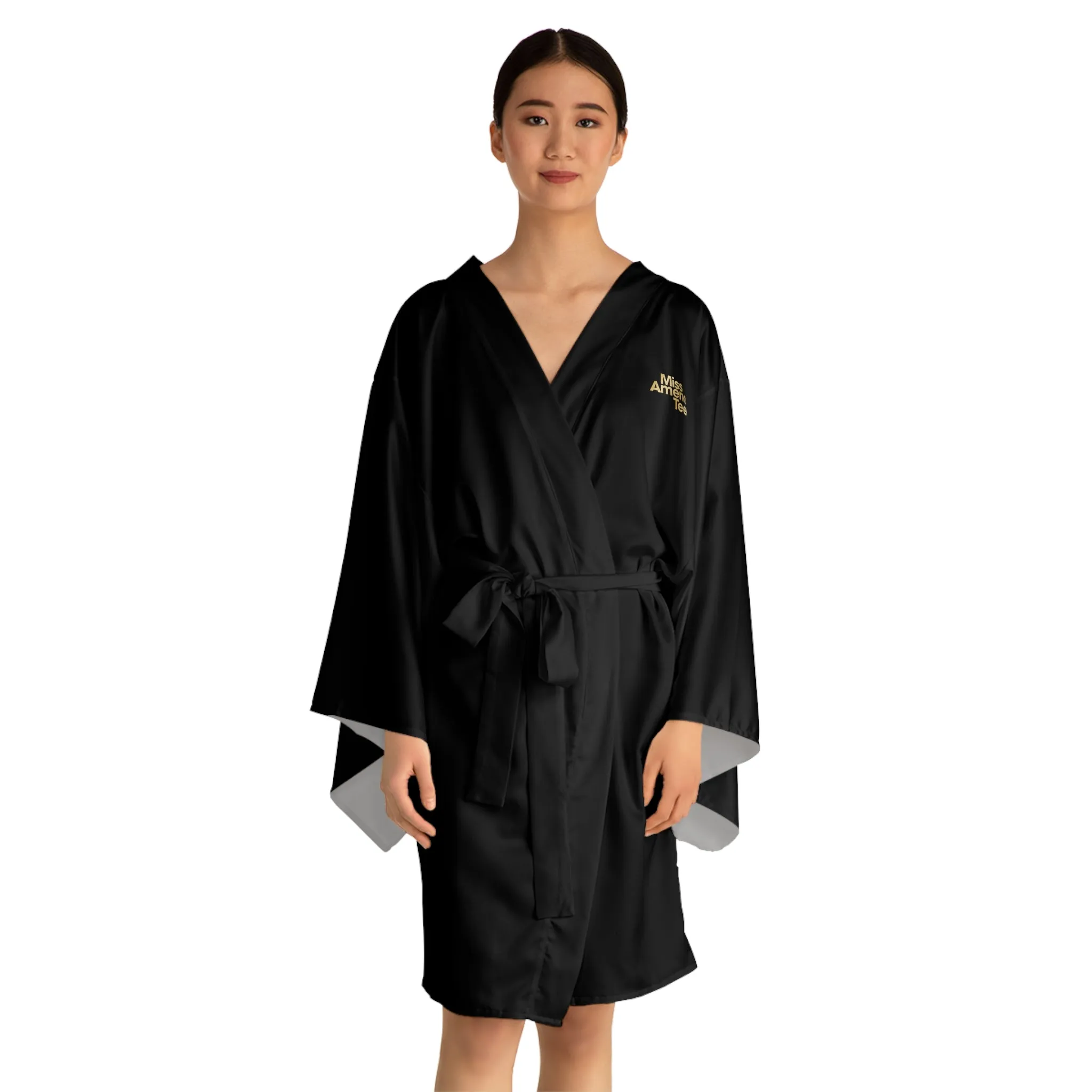 Miss America's Teen Long Sleeve Kimono Robe