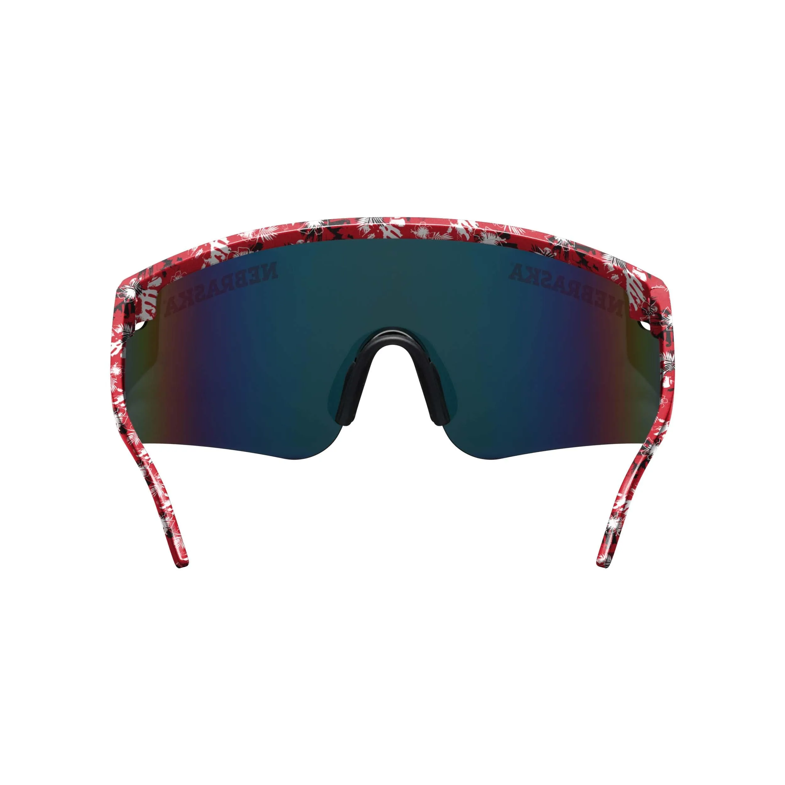 Nebraska Cornhuskers NCAA Floral Large Frame Sunglasses