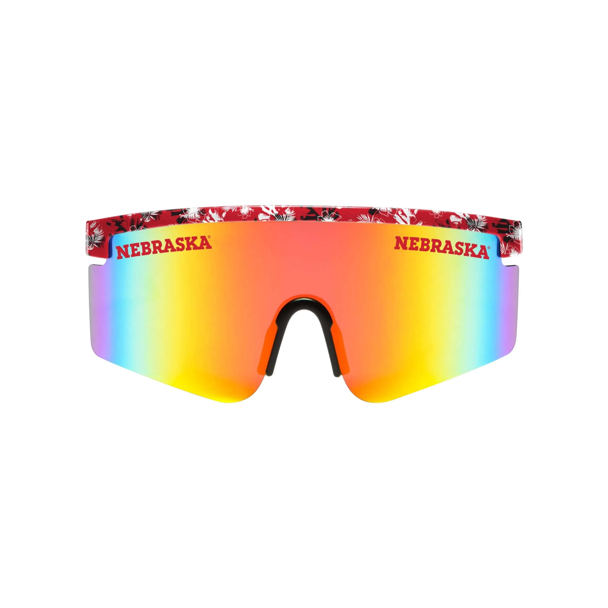 Nebraska Cornhuskers NCAA Floral Large Frame Sunglasses