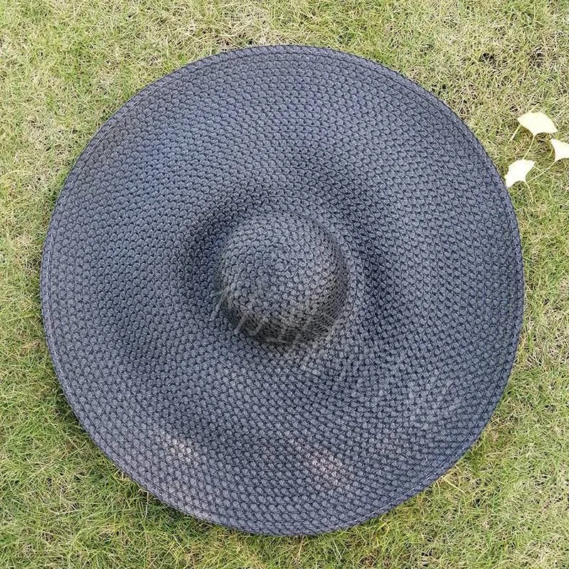 Oversized 27 inch Wide Brim Sun Hat