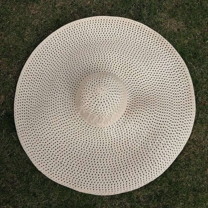 Oversized 27 inch Wide Brim Sun Hat