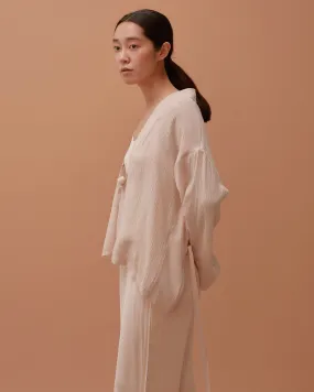 Pale Peach Multi-strap Robe / Short