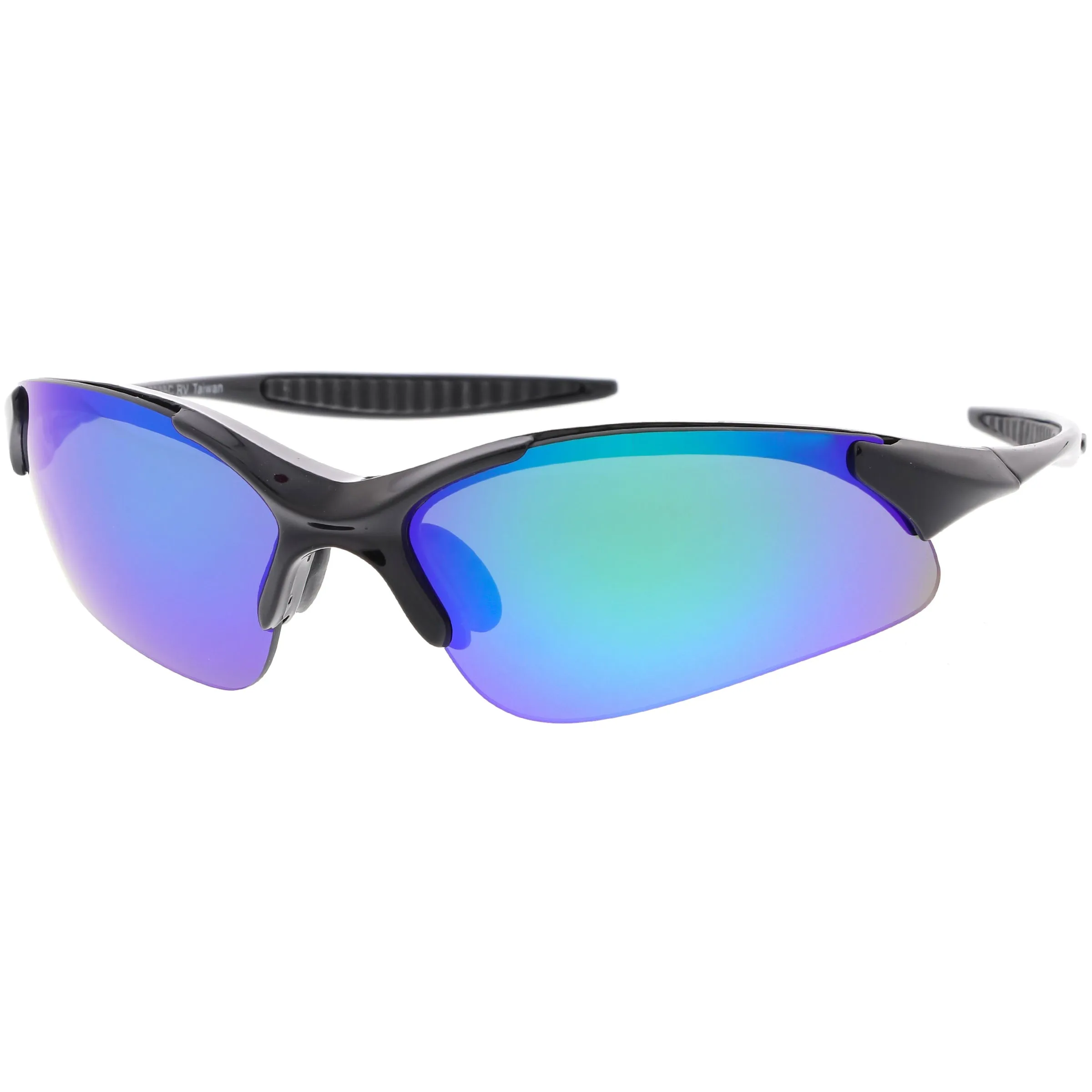Performance Cycling Running Light Weight TR-90 Mirrored Lens Sunglasses C813