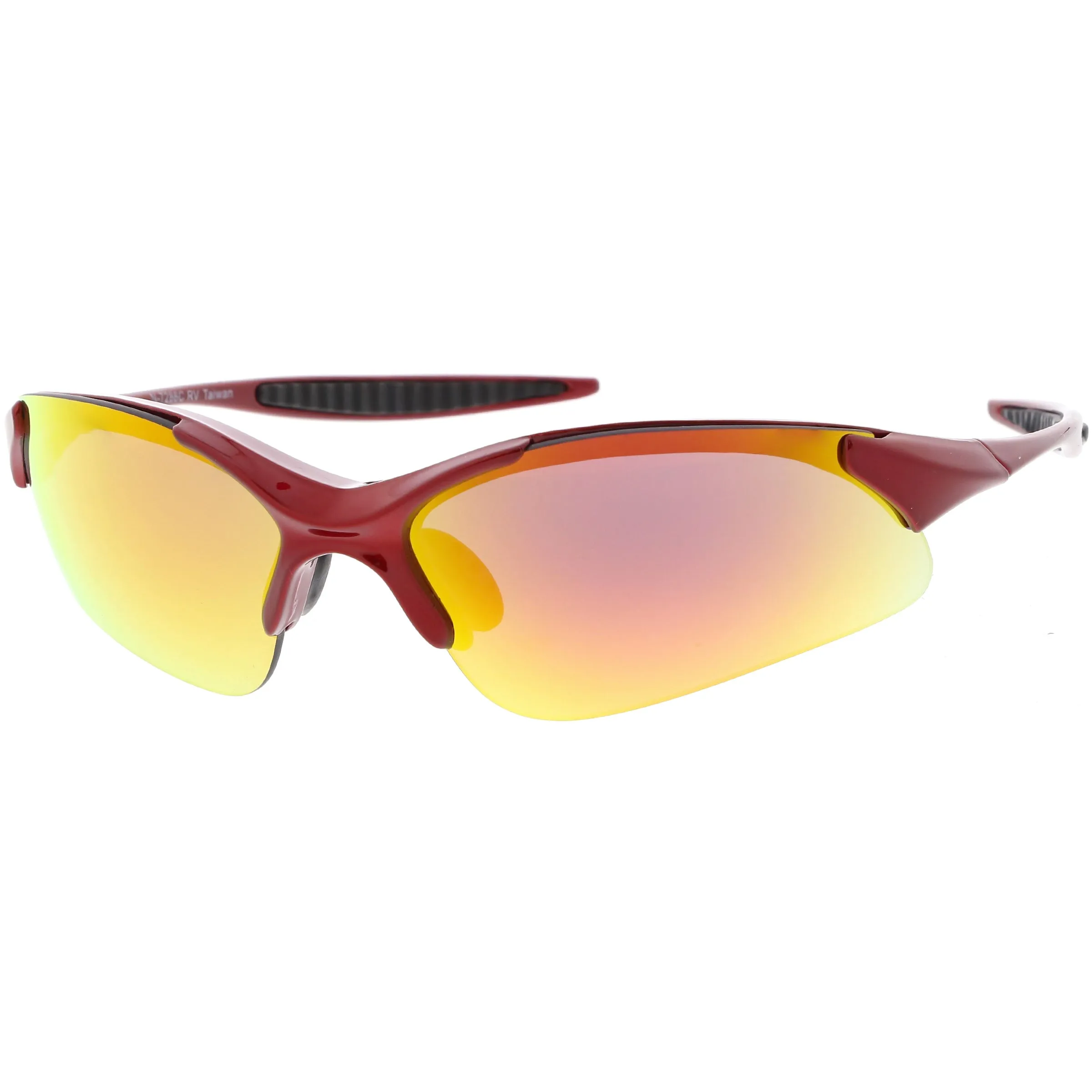 Performance Cycling Running Light Weight TR-90 Mirrored Lens Sunglasses C813