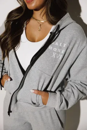PIVOT ZIP UP in SKETCH GRAY XVI