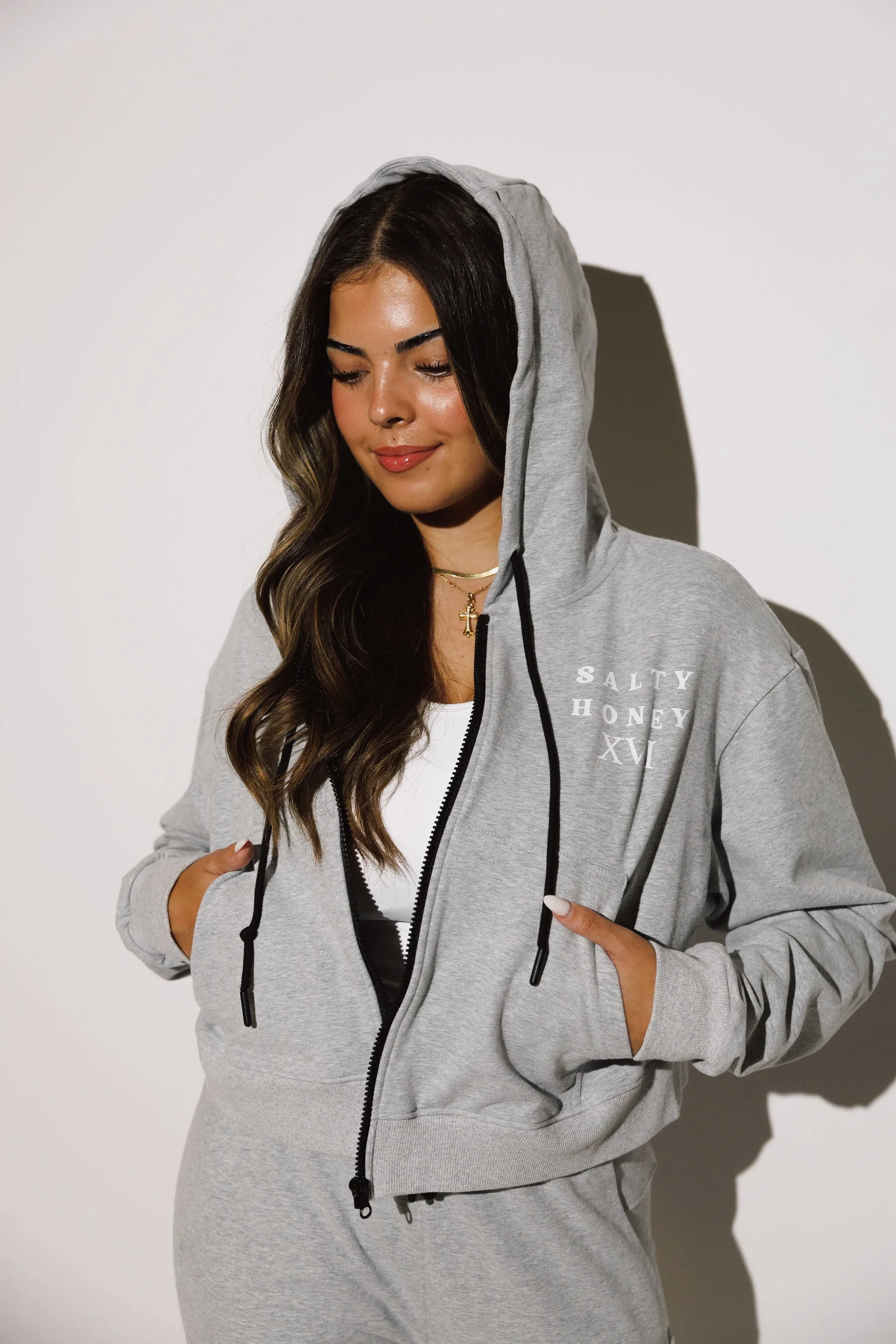 PIVOT ZIP UP in SKETCH GRAY XVI