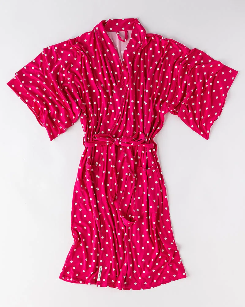 Polka Dot Tail Robe
