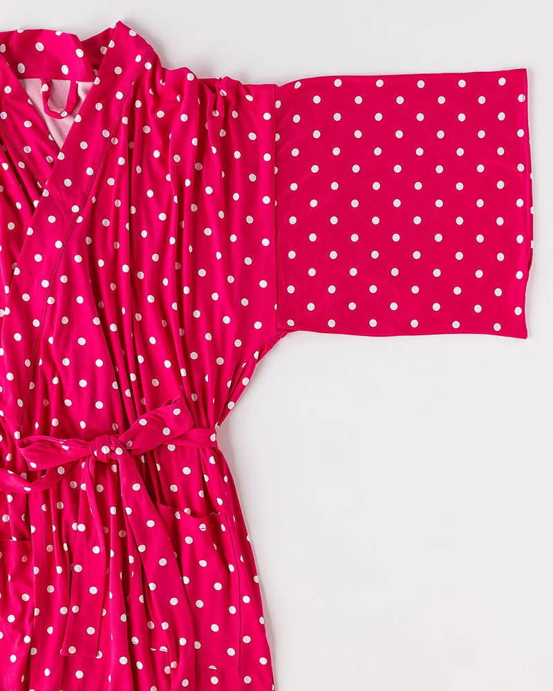 Polka Dot Tail Robe
