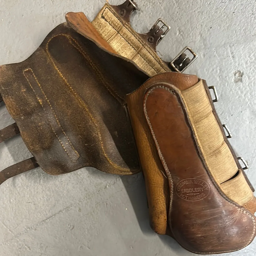 Pony Leather Splint Boots