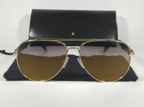 RAG & BONE Aviator Sunglasses Gold Semi Flash Mirror Lens RNB5003/S J5GCT