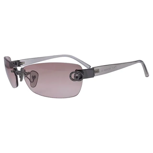 RATE OR TBH Rimless Y2K Sunglasses