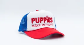 Red White & Blue Puppies | Trucker Hat