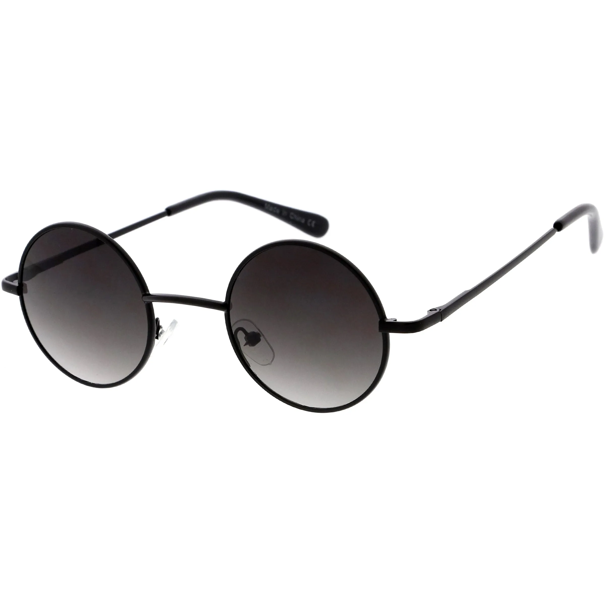 Retro Small Lennon Style Neutral Colored Lens Round Sunglasses 50mm C997