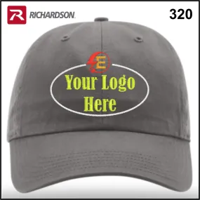 Ricahrdson 320 Dad's Hat with Custom Embroidery