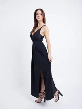 Robe longue pailletée