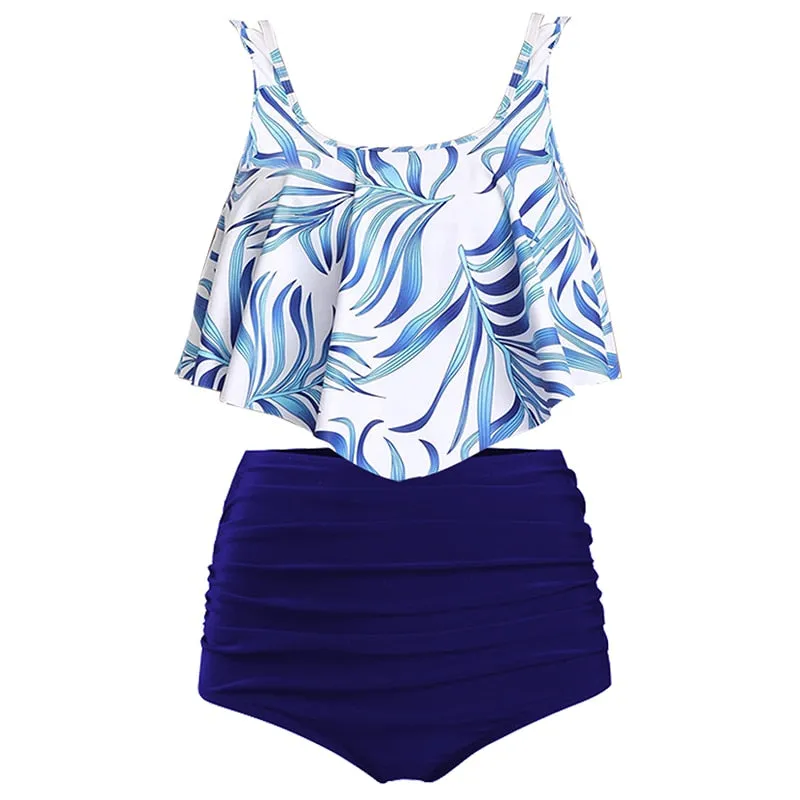 Ruffles & Poms High Waist Bikini