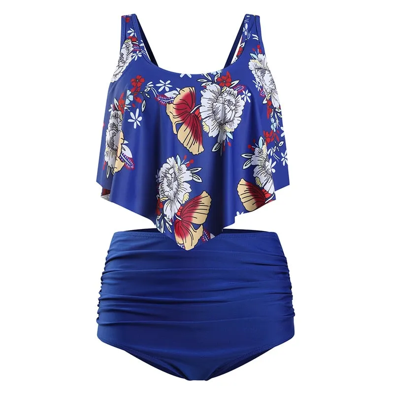 Ruffles & Poms High Waist Bikini
