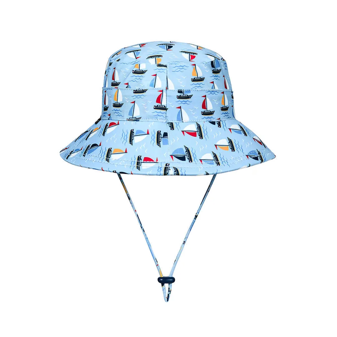 Sails - Kids Classic Swim Bucket Beach Hat - Bedhead Hats