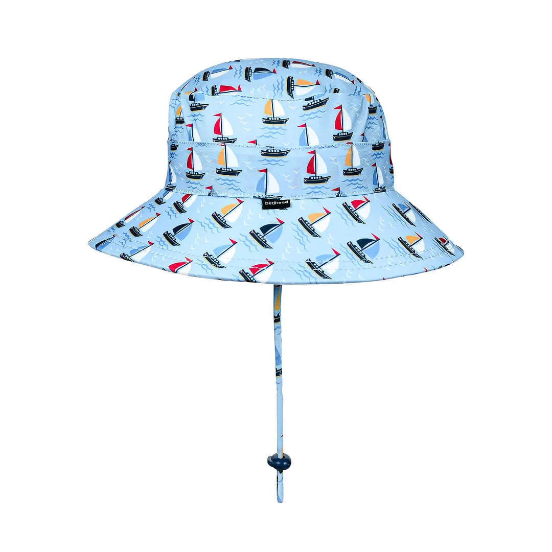 Sails - Kids Classic Swim Bucket Beach Hat - Bedhead Hats