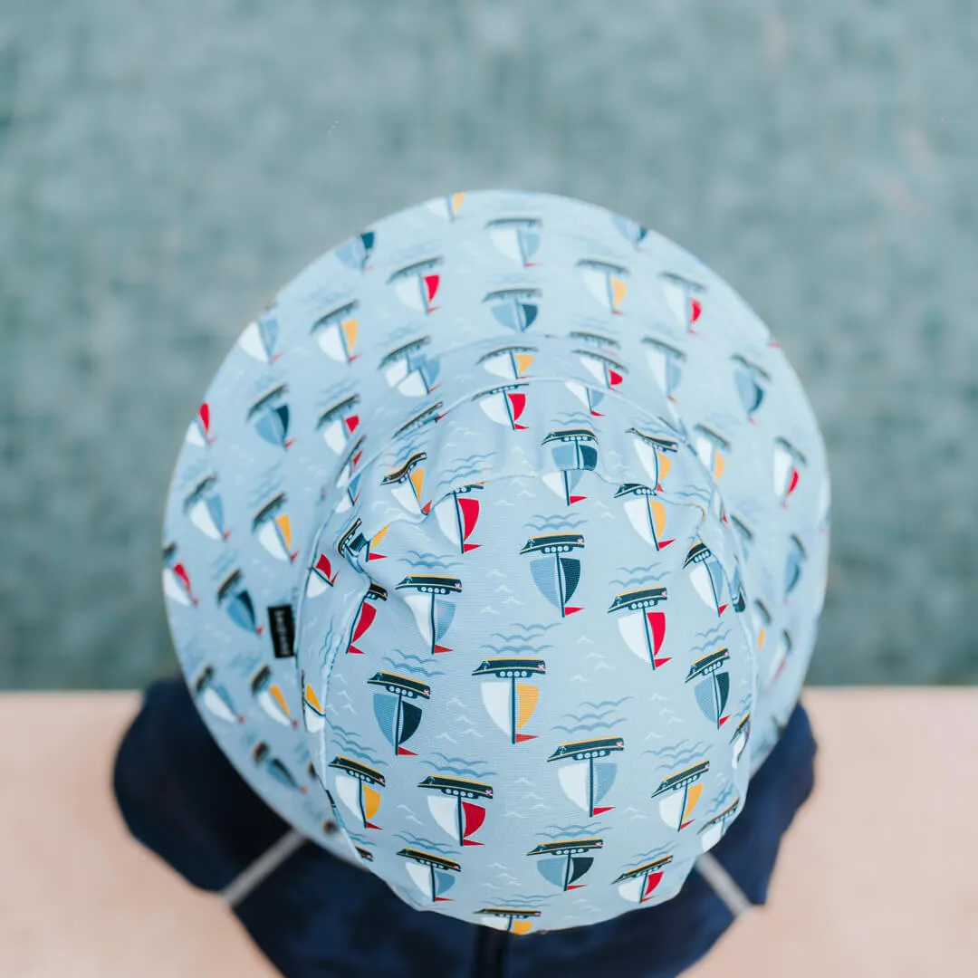 Sails - Kids Classic Swim Bucket Beach Hat - Bedhead Hats