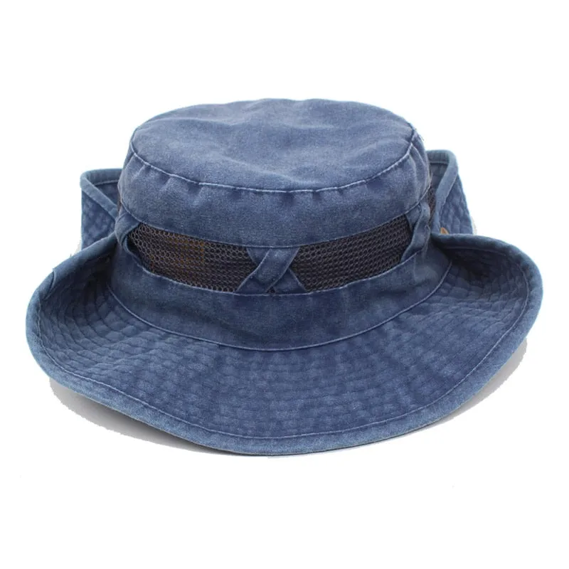 Sidiou Group Fashion Sun Hats For Men Floppy Straw Summer Hats Beach Bucket Wide Brim Hat Cap