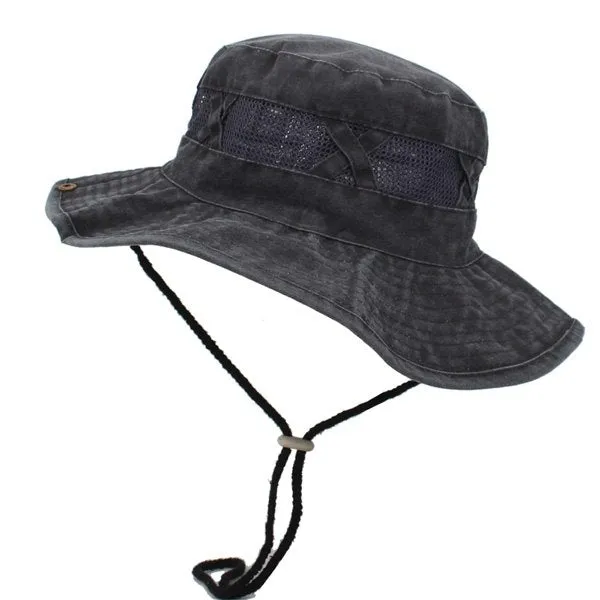 Sidiou Group Fashion Sun Hats For Men Floppy Straw Summer Hats Beach Bucket Wide Brim Hat Cap