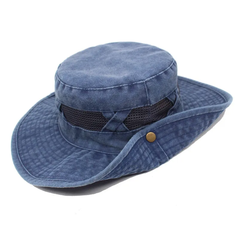 Sidiou Group Fashion Sun Hats For Men Floppy Straw Summer Hats Beach Bucket Wide Brim Hat Cap