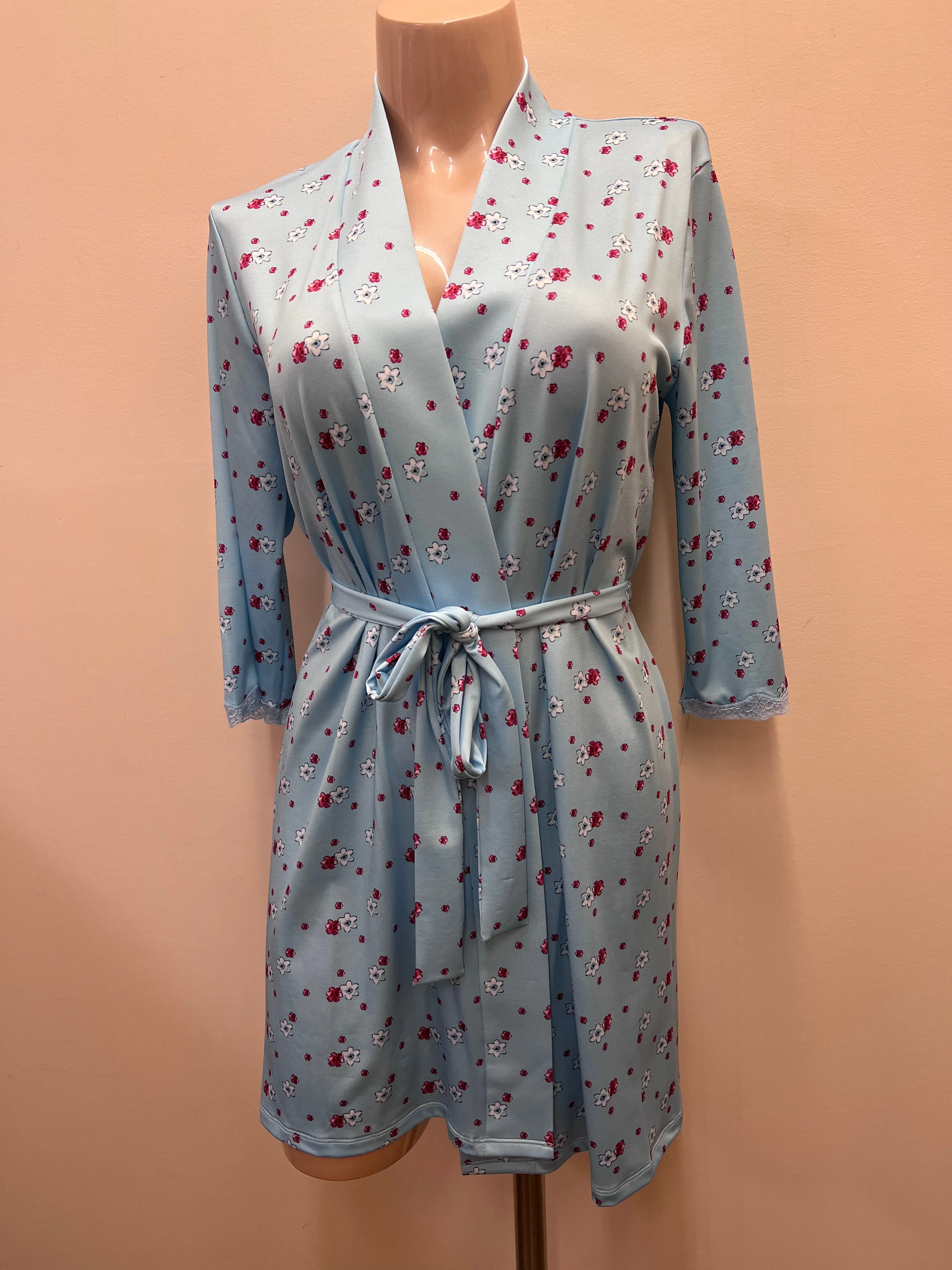 Skye Floral Print Robe