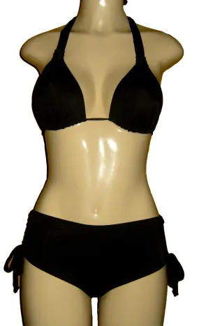 Sliding Halter Swimwear Top ~ Bombshell Bikini Bottom