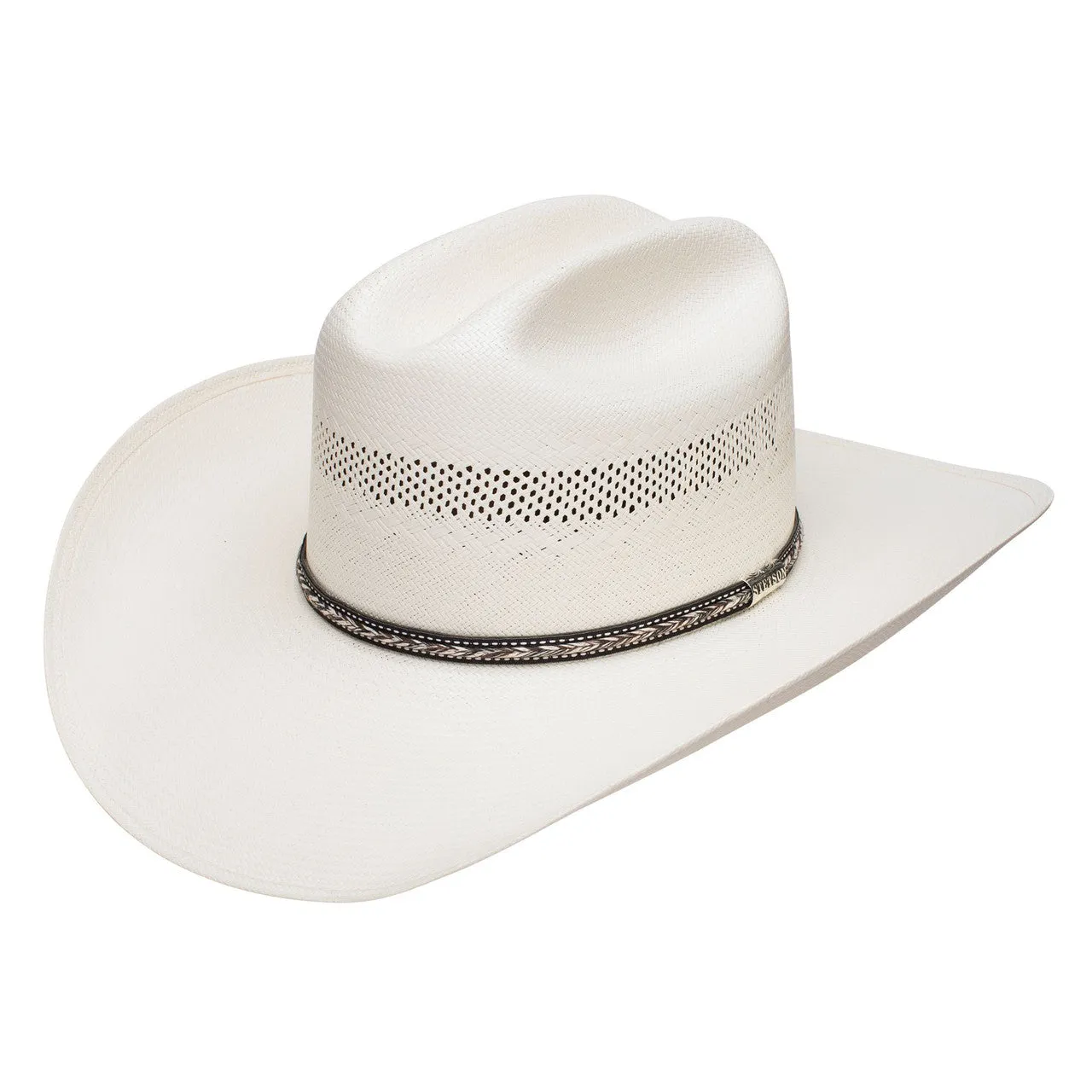 STETSON GREY STAR 10X STRAW HAT