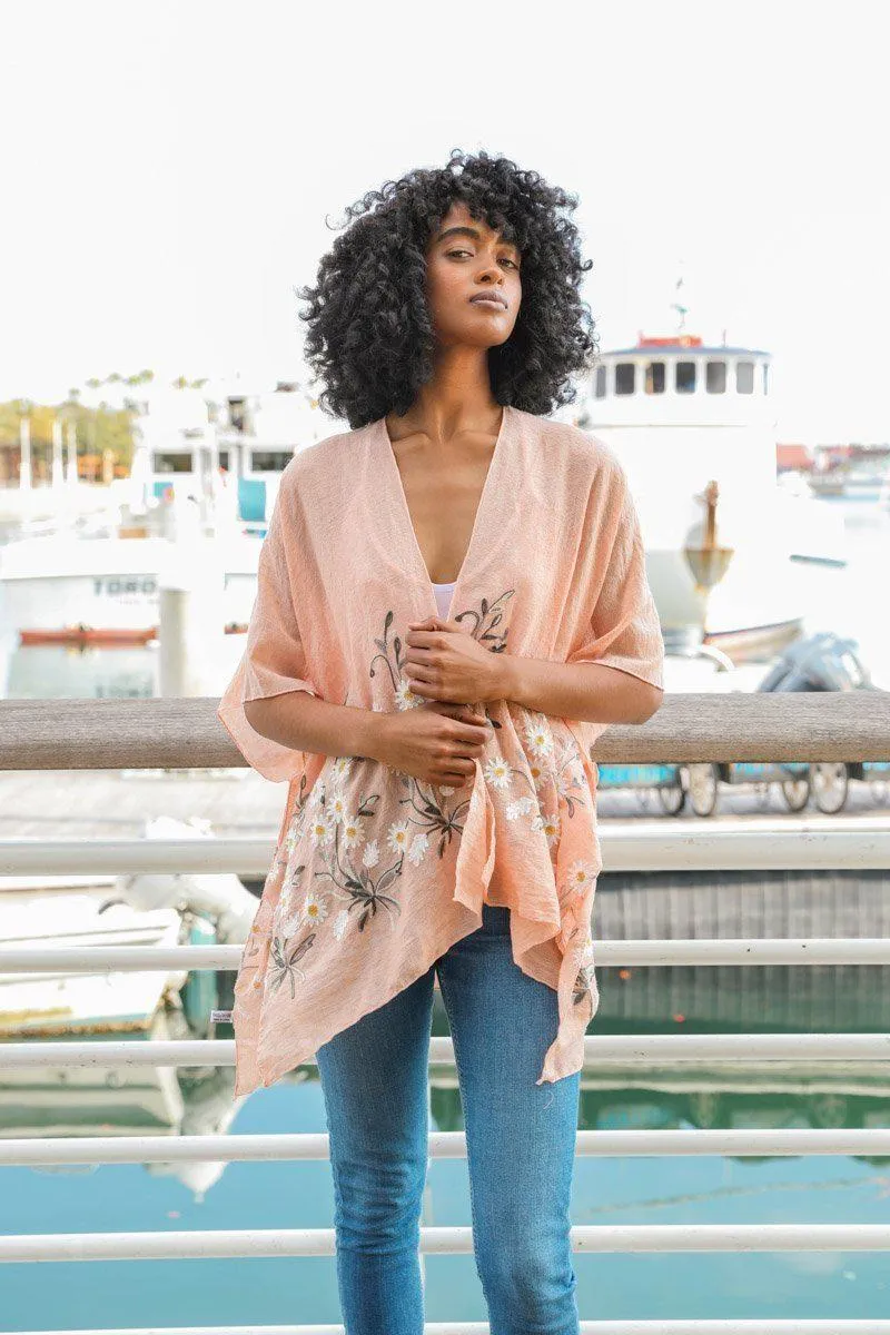 Summer Daisy Kimono