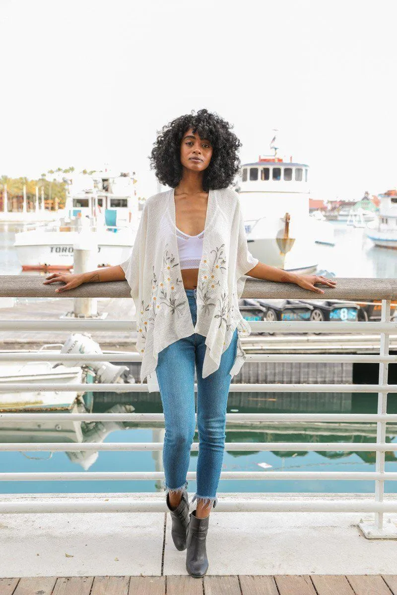 Summer Daisy Kimono