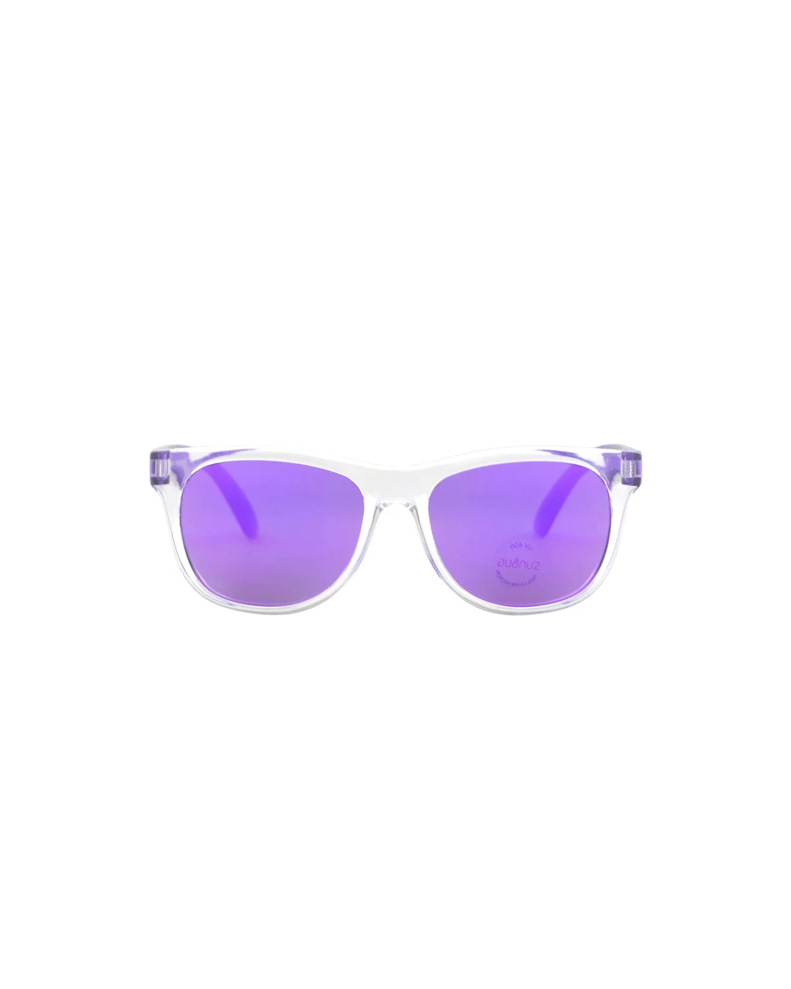 Sunbug Transparent Purple Ways Sunglasses