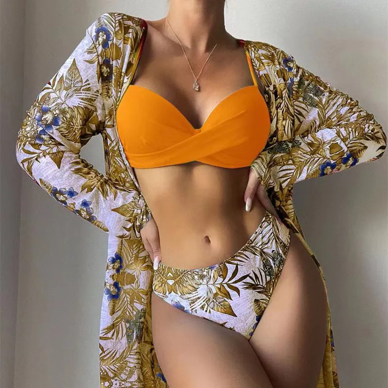 Three Piece Bikinis Set
