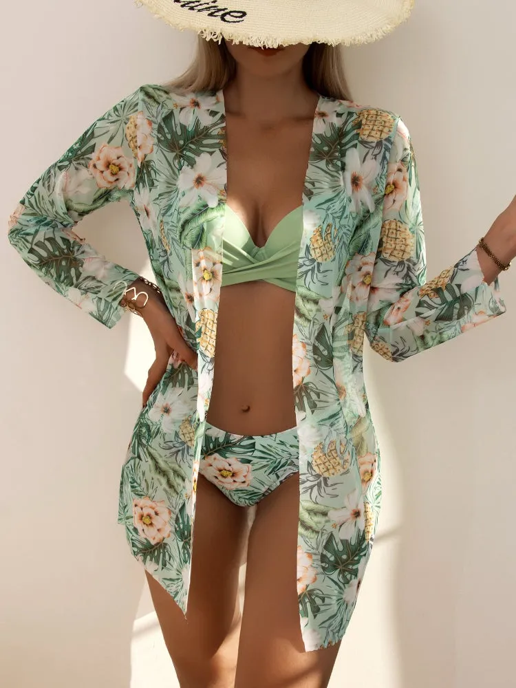 Three Piece Bikinis Set