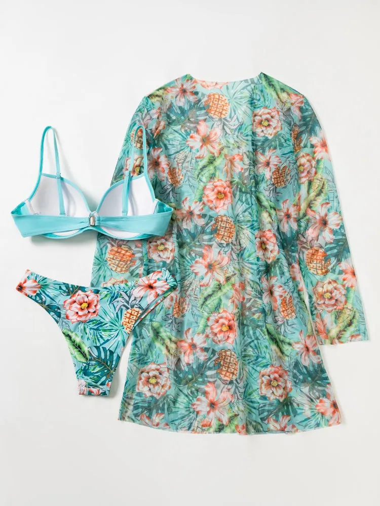 Three Piece Bikinis Set
