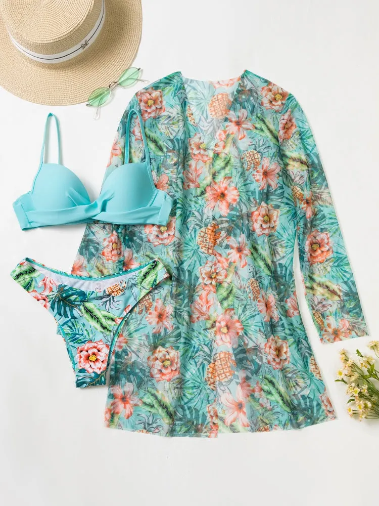 Three Piece Bikinis Set