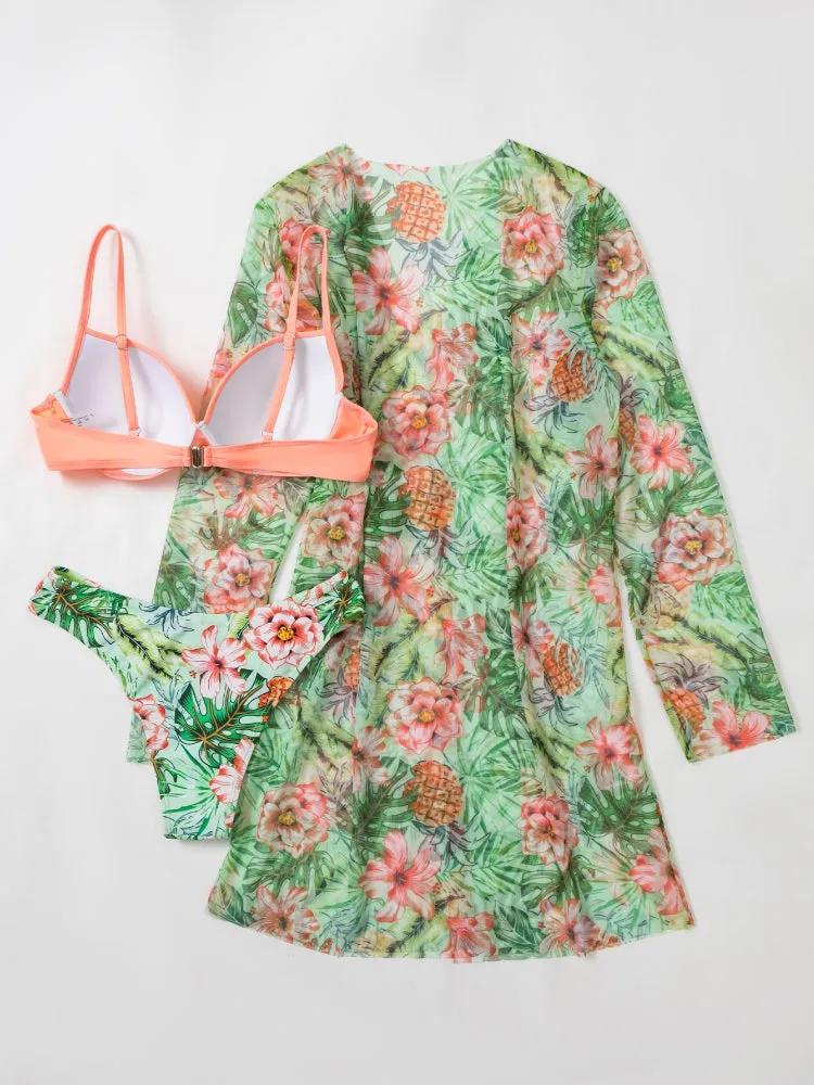 Three Piece Bikinis Set