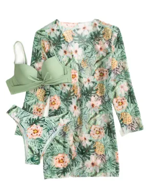 Three Piece Bikinis Set