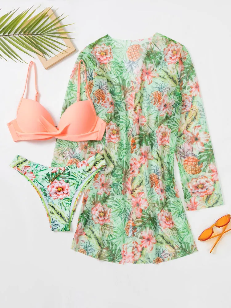 Three Piece Bikinis Set