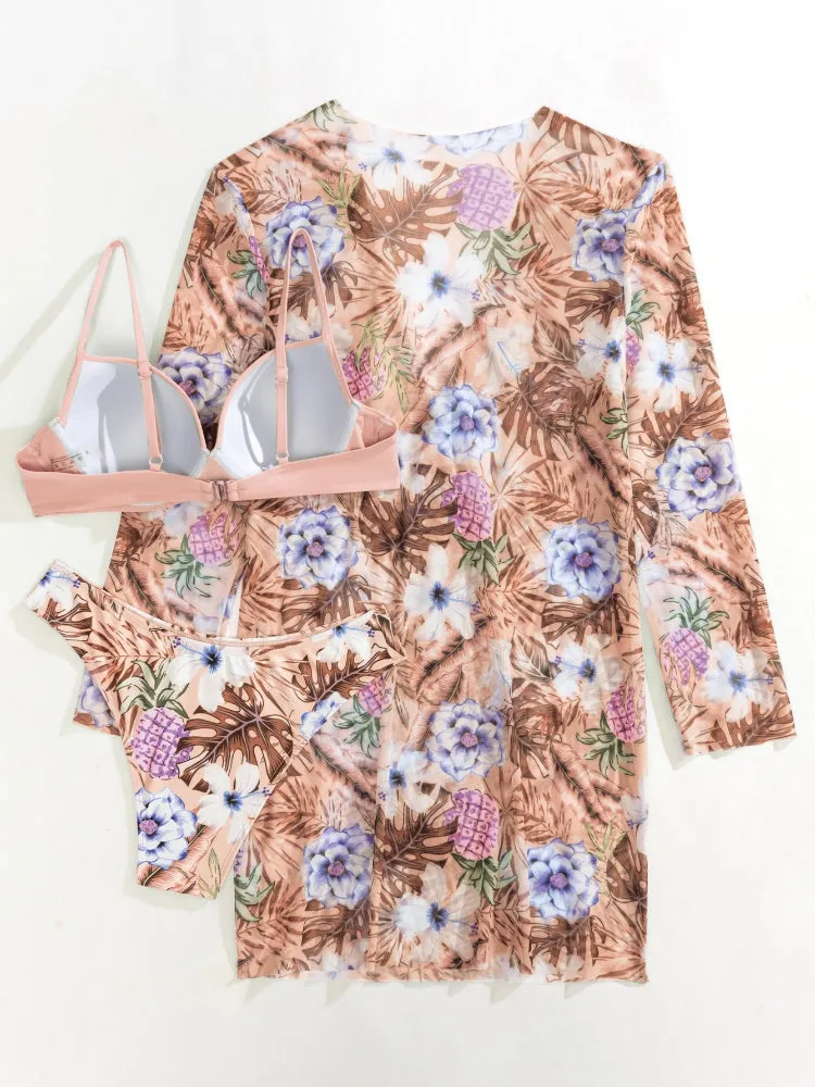 Three Piece Bikinis Set